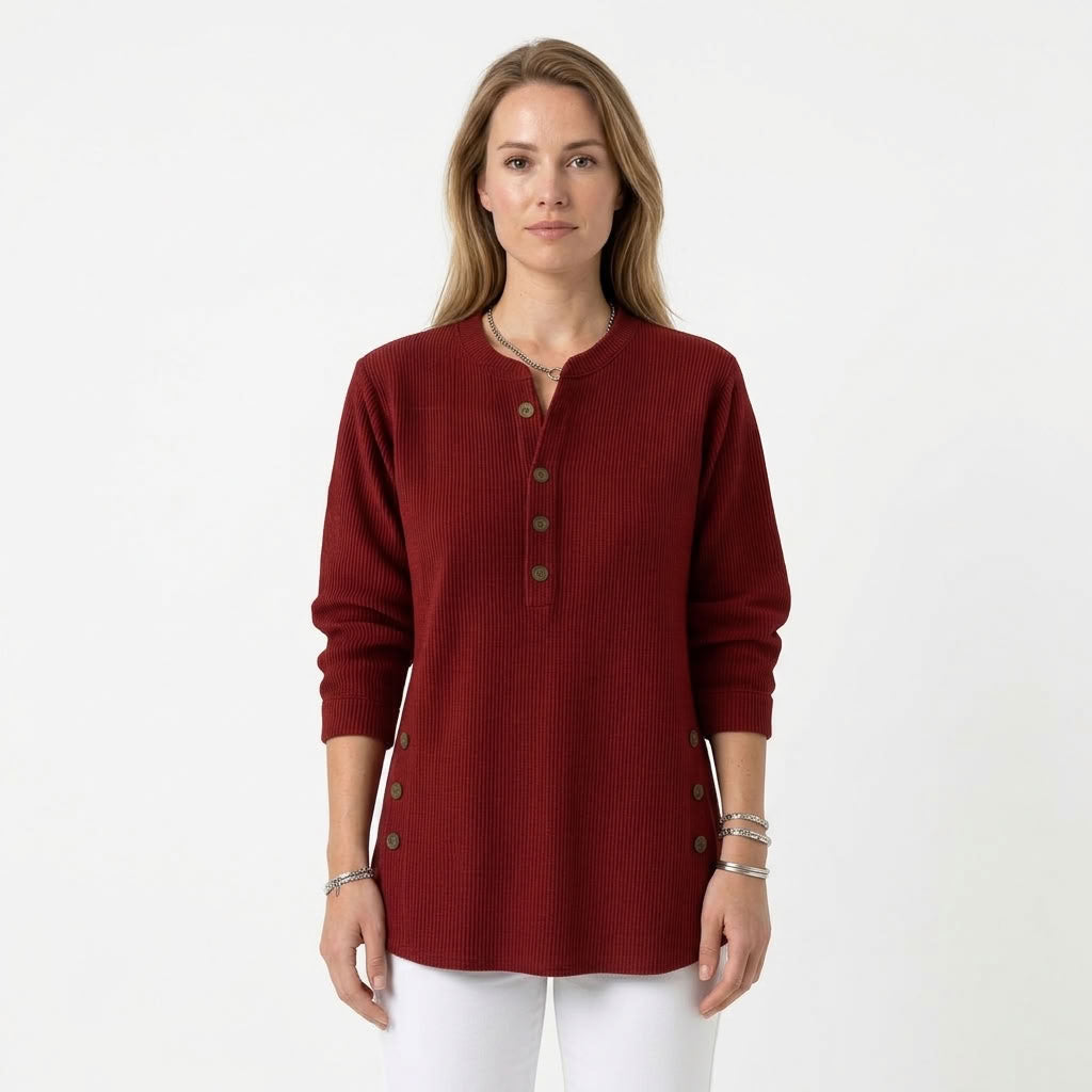 Maribel | Dames Trui met Knopen