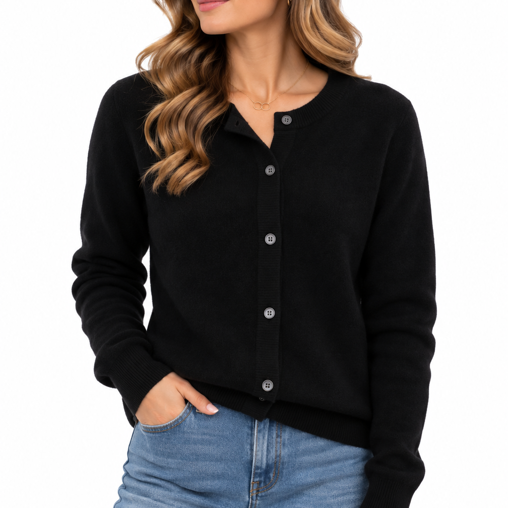 Elise | Dames vest met knoopsluiting