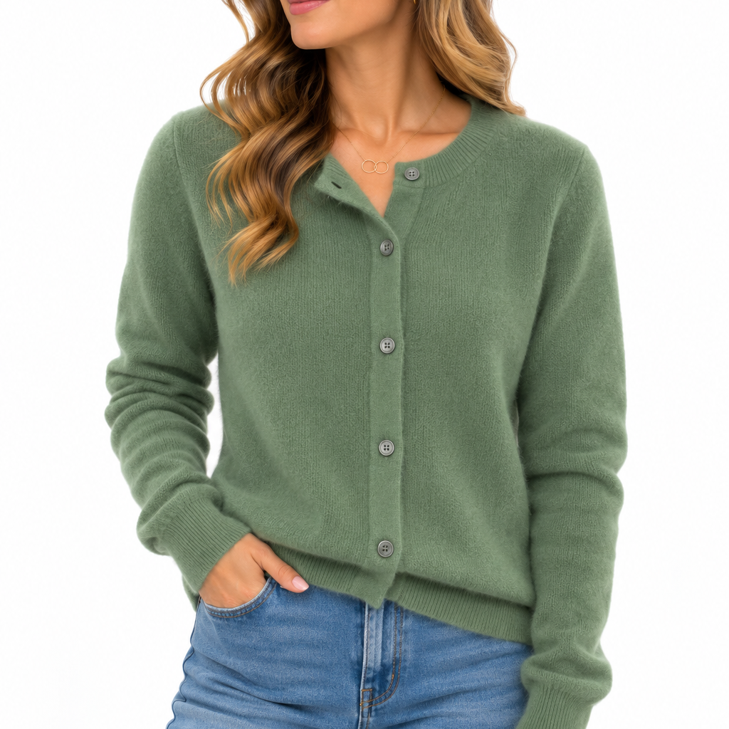 Elise | Dames vest met knoopsluiting