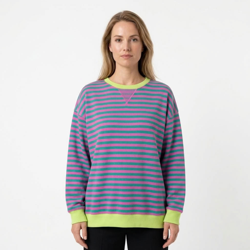 Nerissa | Dames Gestreepte Trui