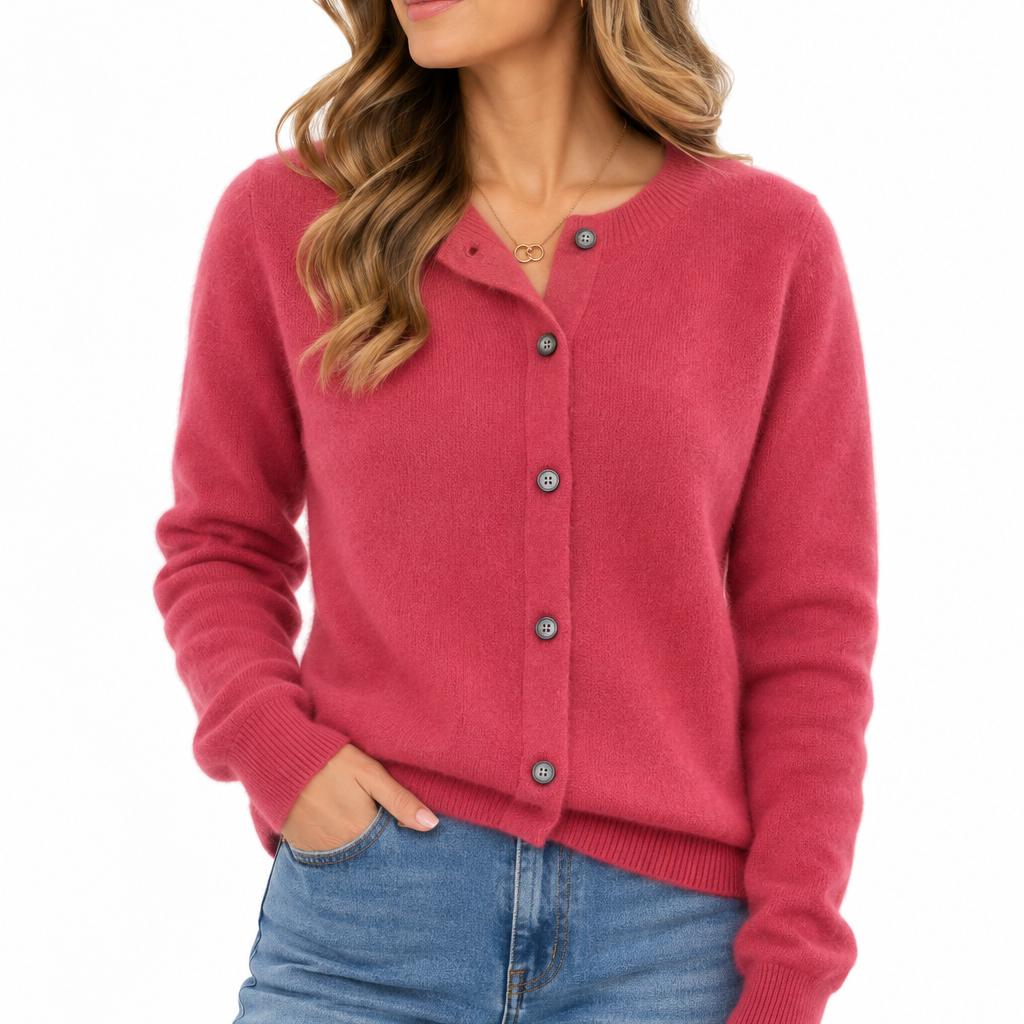 Elise | Dames vest met knoopsluiting