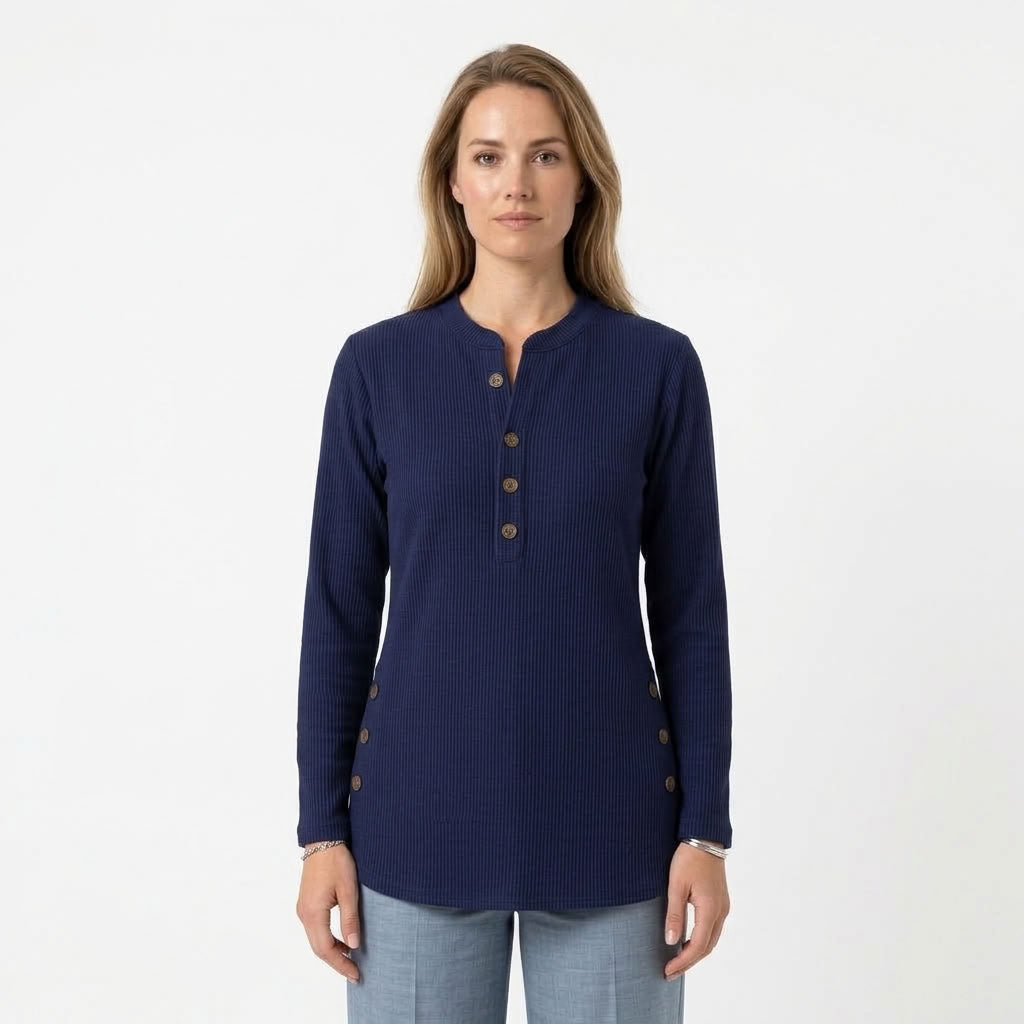 Maribel | Dames Trui met Knopen