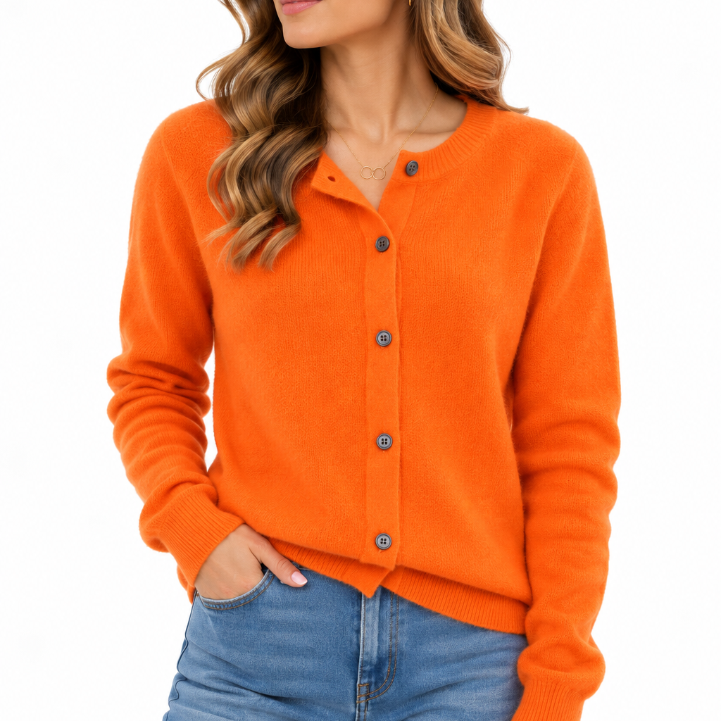 Elise | Dames vest met knoopsluiting