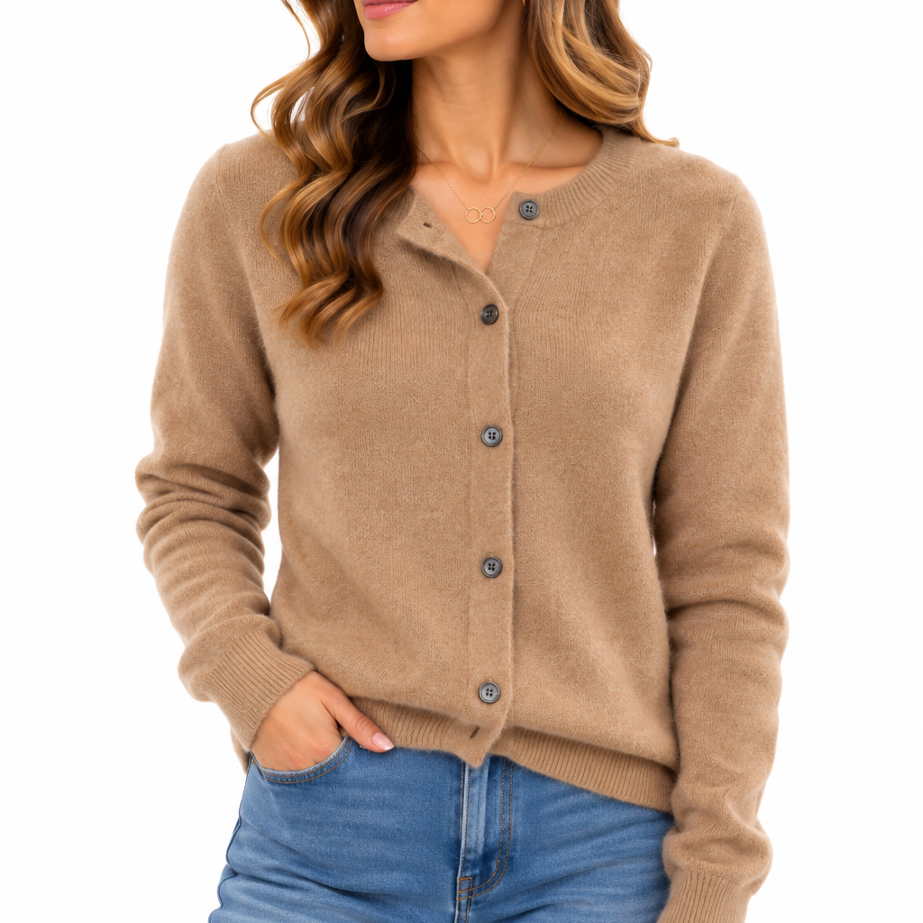 Elise | Dames vest met knoopsluiting