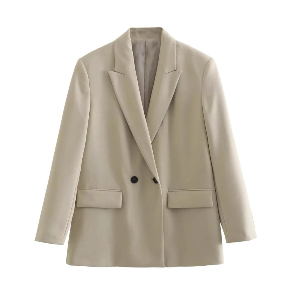 Camille | Oversized double-breasted blazer