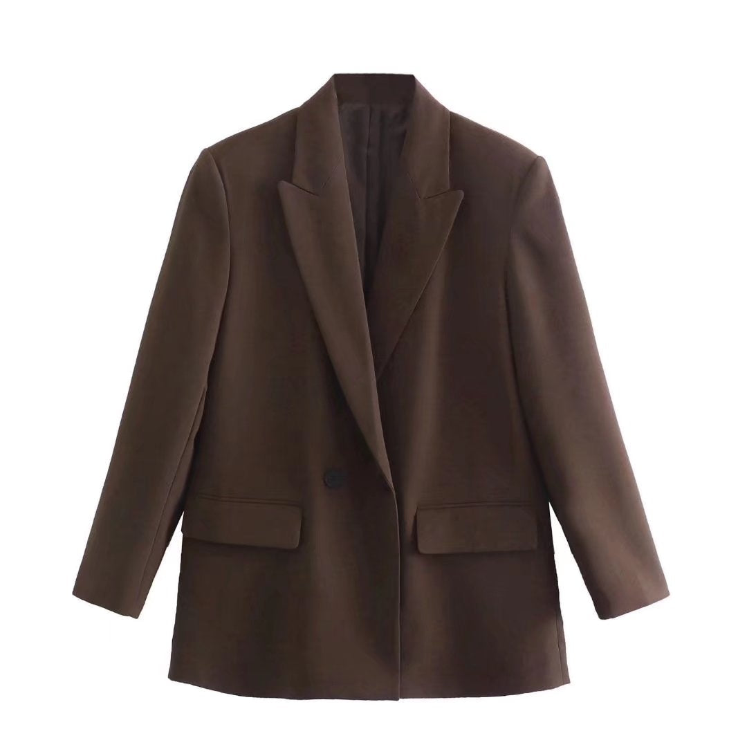 Camille | Oversized double-breasted blazer