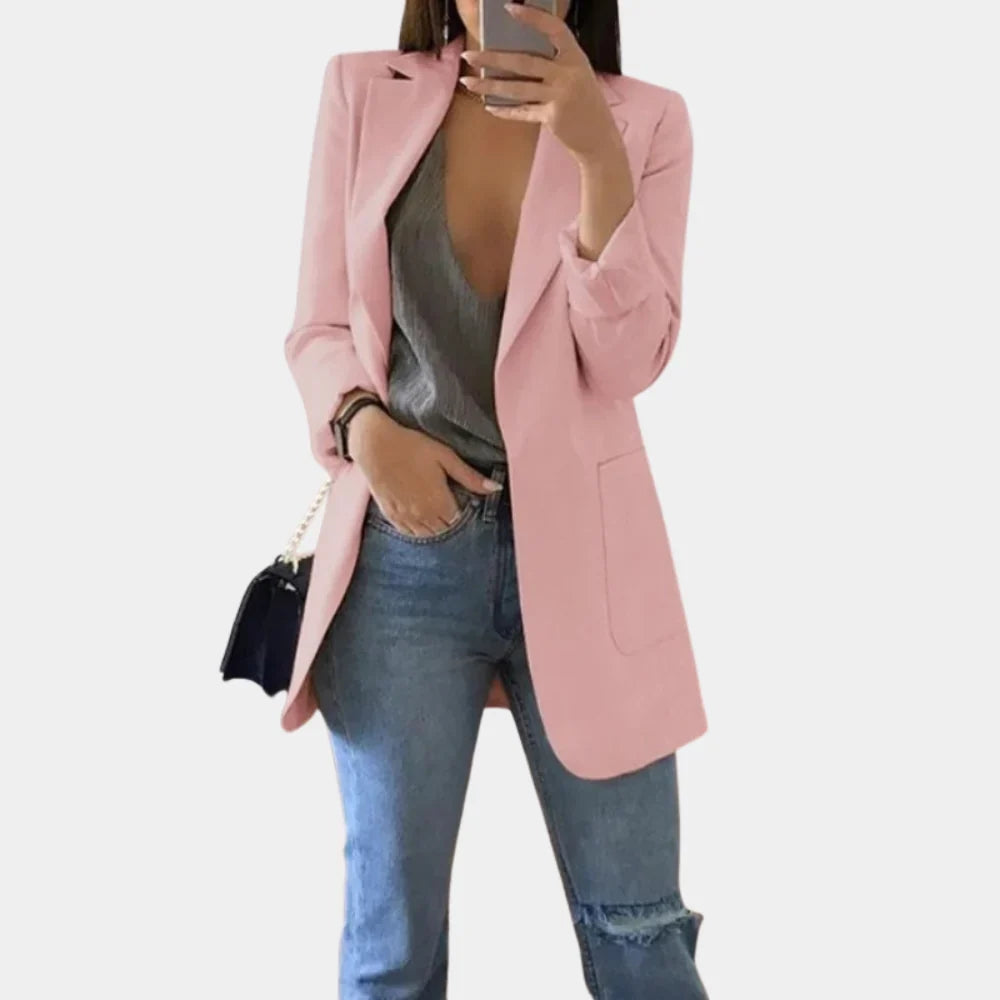Valentina | Elegante lange blazer