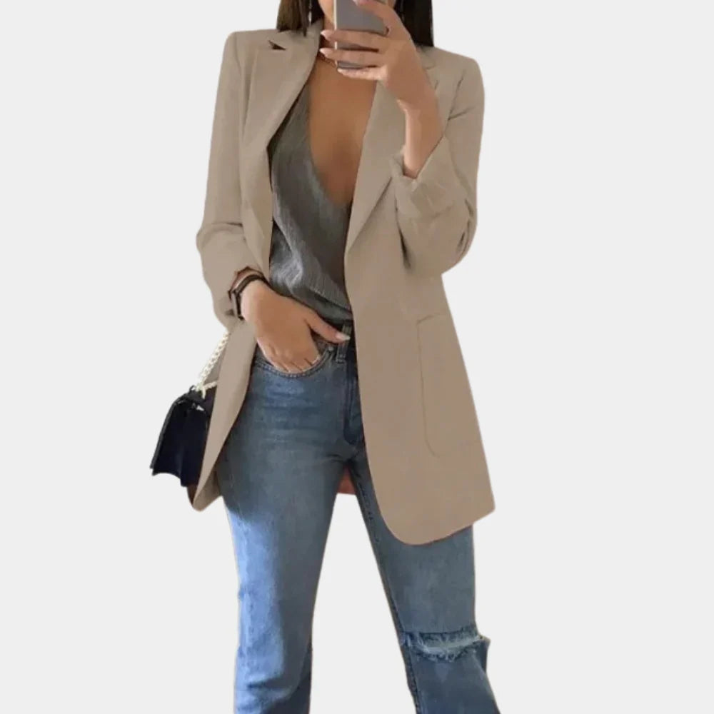 Valentina | Elegante lange blazer