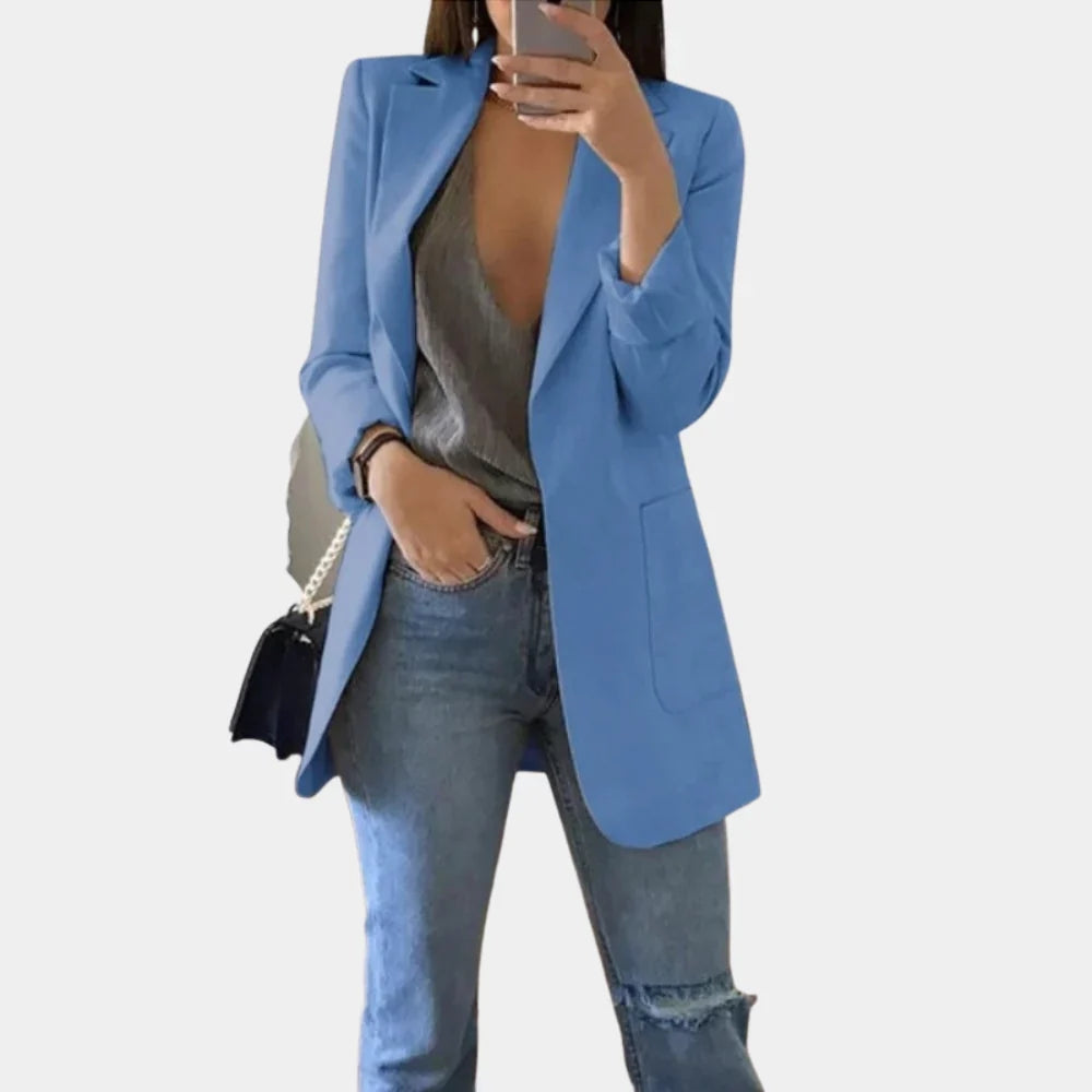 Valentina | Elegante lange blazer